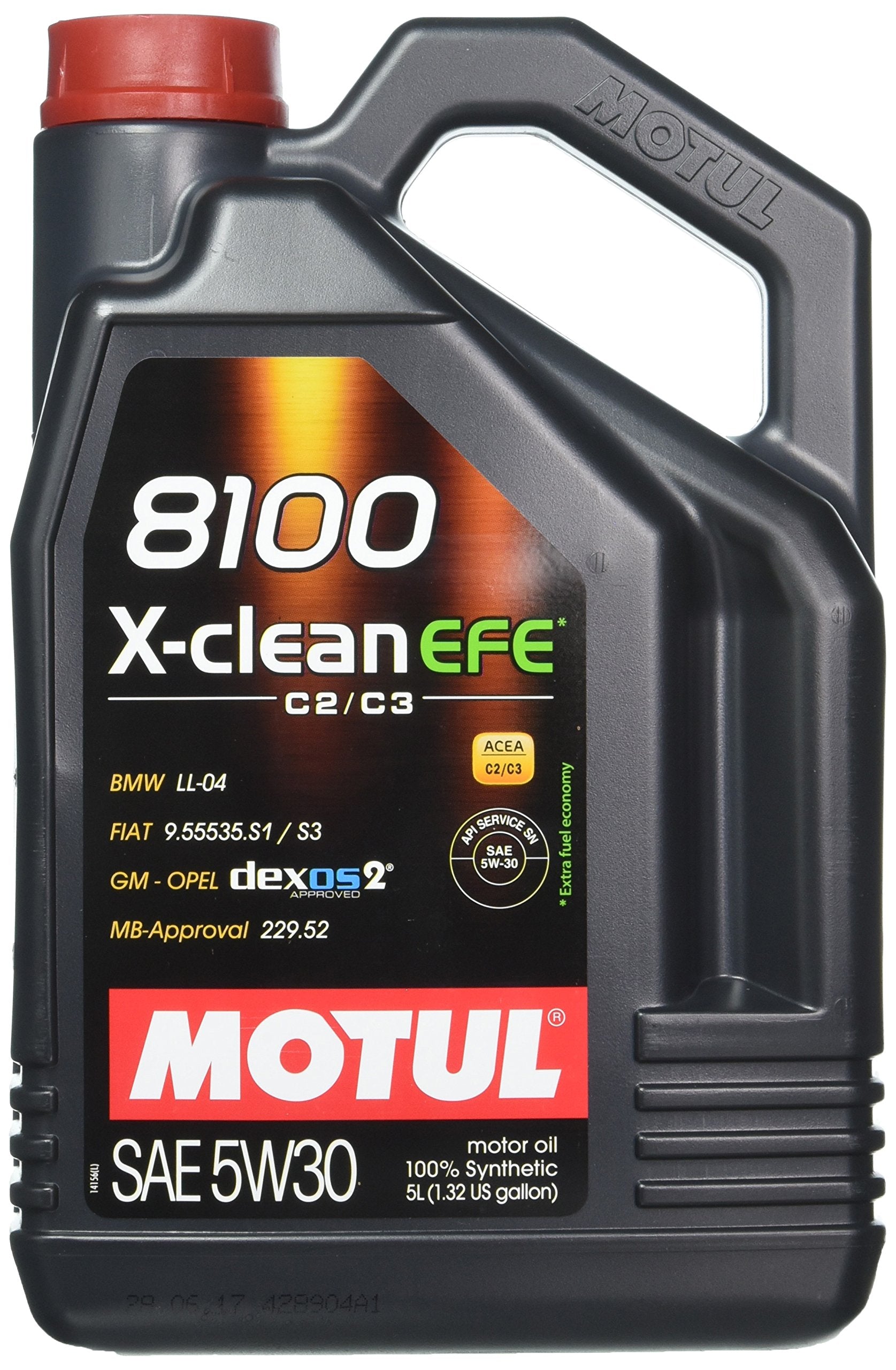 Motul 8100 X-CLEAN Plus 5W30 5 Liter | Synthetic Motor Oil